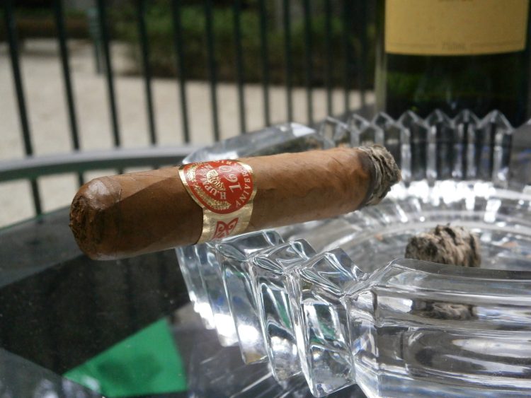 H Upmann Connoisseur No. 1 160th Aniversario Humidor two thirds left