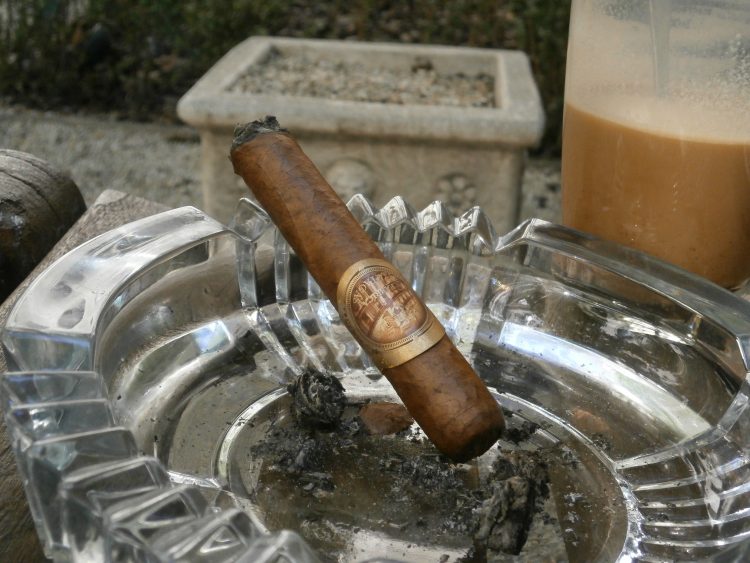 Partagás Robustos Extra 155th Anniversary Humidor one third smoked