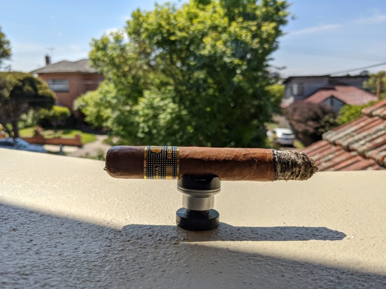 Cohiba BHK 56 partially burnt