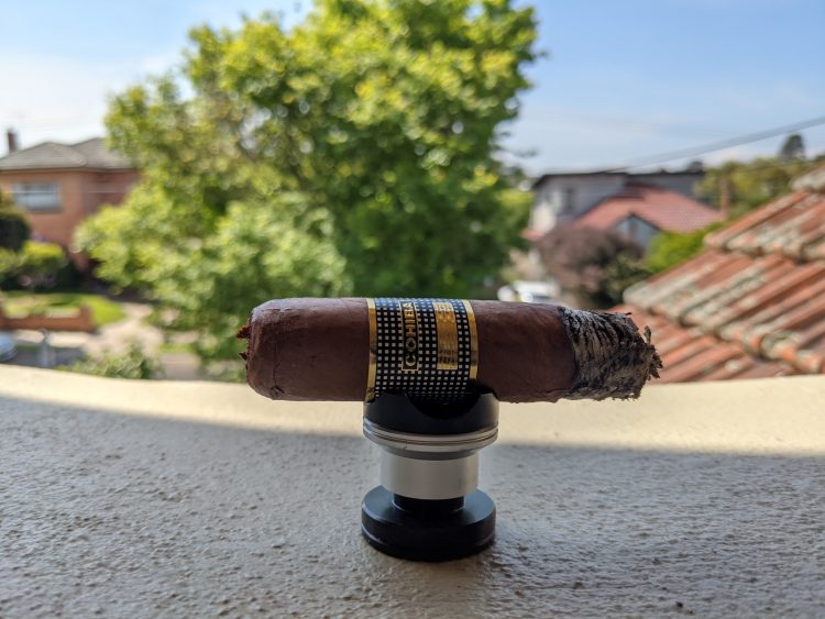 Cohiba BHK 56 at passed the halfway point